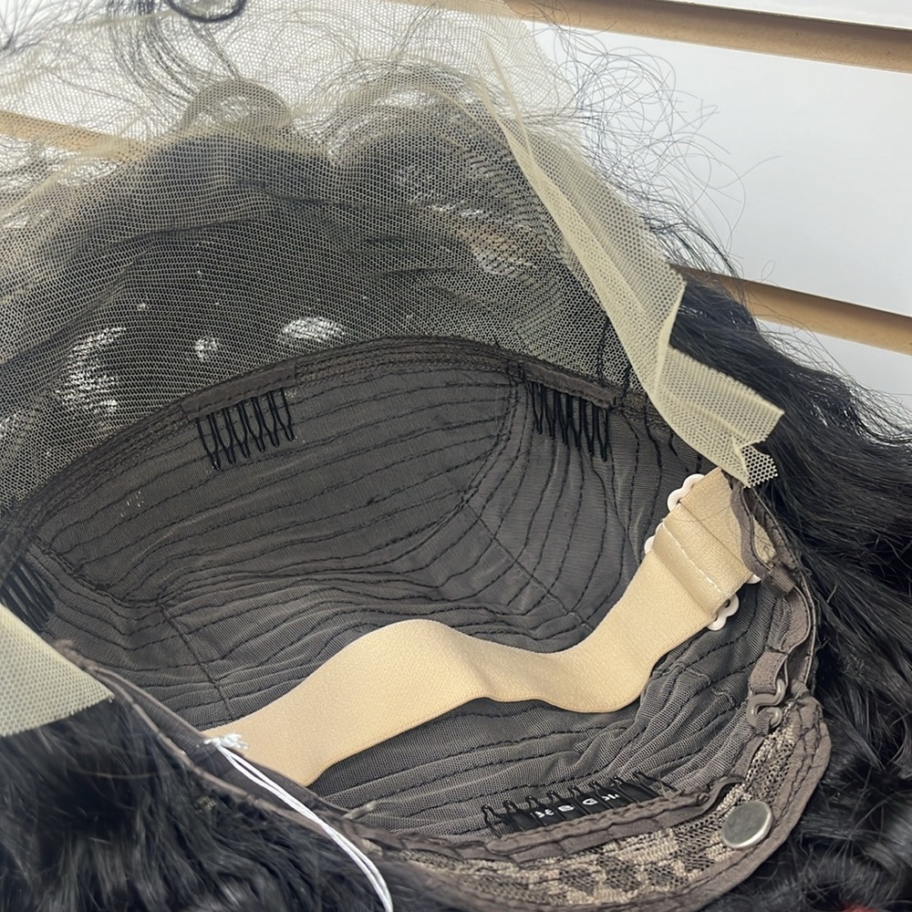 - - Cute curly human hair curly lace front - Picture 4 of 5